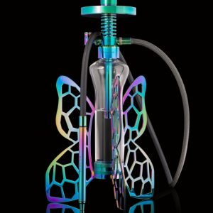 HI-TECH CLUB BUTTERFLY IRIS HOOKAH