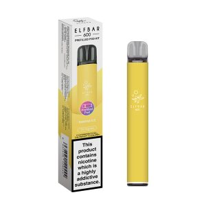 ELF BAR 600 BANANA ICE VAPE KIT