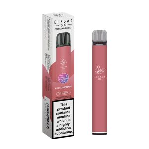 ELF BAR 600 PINK LEMONADE VAPE KIT