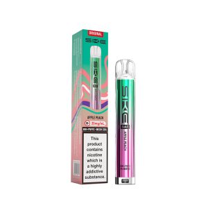 SKE BAR 600 APPLE PEACH VAPE KIT