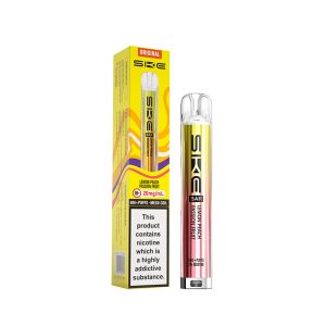 SKE BAR 600 LEMON PEACH PASSIONFRUIT VAPE KIT