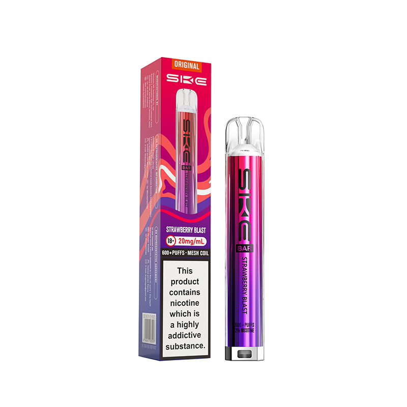 SKE BAR 600 STRAWBERRY BLAST VAPE KIT